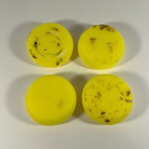 Sponges Circular Yellow